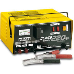 Deca 341000 Chargeur de batterie pour véhicules Noir, Jaune