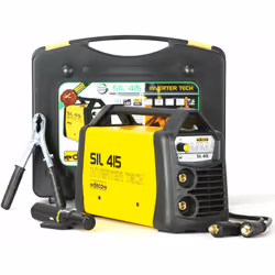 Le modèle de machine à souder DECA SIL 415 avec soudage MMA (avec électrodes) est équipé de la technologie Inverter et foncti ...