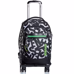 Seven JACK TROLLEY 4WD sac à dos Noir, Blanc Polyester