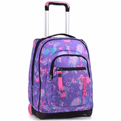 Sac à Dos à Roulettes - Seven - Iridescent - 2 en 1 - Design Italien - Pour Enfants