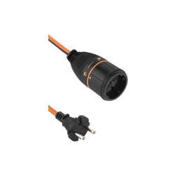 Electraline - Prolongateur jardin verouillage electralock vvf 2x1.5 20m