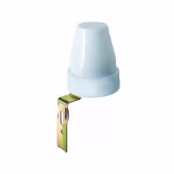 interrupteur crépusculaire ; Couleur blanche Lux : réglable de 5 lux à 300 lux Puissance maximale : 1000 W pour les lampes à ...