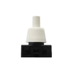 Electraline - Bouton poussoir mini, 2A, 250V, 25x15 mm