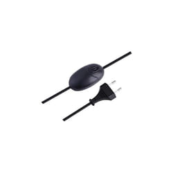 Electraline - Variateur luminaire avec câble, 230V, 50Hz, 40A, 160W, noir