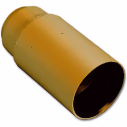 Douille pour ampoule E14 Electraline. Douille E14, lisse, or, diamètre 10, 60W, 2A, 250V, anti rotation référence 70124. - Po ...