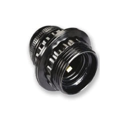 Electraline - 70130 douille E27 filetée + bague noir