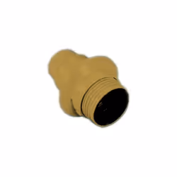 Douille pour ampoule E14 Electraline. Douille E14 filetée, couleur camel, avec bague, diamètre 10, 6W, 2A, 250V référence 701 ...