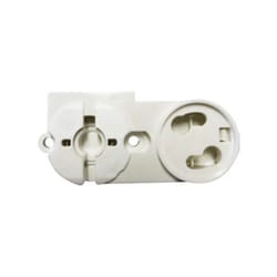 Electraline - Douille pour ampoule G13 encastrable avec support Starter