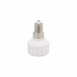 Douille pour ampoule GU10 Electraline. Adaptateur douille du E14 à GU10 référence 70187. - Pour Électricité , Eclairage , Amp ...