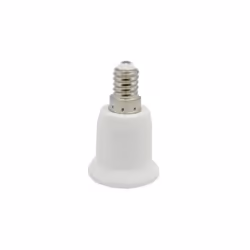 Douille pour ampoule E27 Electraline. Adaptateur douille du E14 à E27 référence 70191. - Pour Électricité , Eclairage , Ampou ...