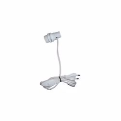 Cordon et interrupteur pour luminaire Electraline. Adaptateur ampoule bouteille E14 avec interrupteur et fiche 2x0.75 à 1.5m, ...