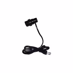 Cordon et interrupteur pour luminaire Electraline. Adaptateur ampoule E27 type bouteille avec interrupteur et fiche 2x0.75 à  ...