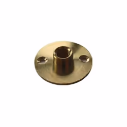 Quincaillerie électricité Electraline. Raccord à plaque laiton, mâle, pas 10x1, diamètre 25 mm référence 70595. - Pour Électr ...