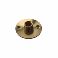 Raccord à plaque laiton femelle pas 10x1 diamètre 40 mm