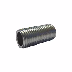 Quincaillerie électricité Electraline. Tubulure acier longueur 40 mm, pas 10x1 (2 pièces) référence 70603. - Pour Électricité ...