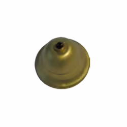 Patère luminaire Electraline. Pavillon patère laiton lisse, diamètre 90 mm référence 70610. - Pour Électricité , Eclairage .P ...