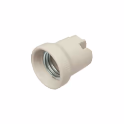 Douille pour ampoule E27 Electraline. Douille E27 porcelaine avec vis M4 référence 71147. - Pour Électricité , Eclairage , Am ...