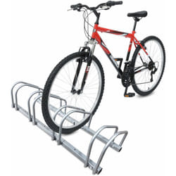 Vounot - Râtelier range vélos pour 4 vélos, support à vélo mural ou sol, porte-vélo en acier revêtu