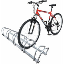 Vounot - Râtelier range vélos pour 5 vélos, support à vélo mural ou sol, porte-vélo en acier revêtu