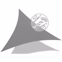 Description générale La voile d'ombrage de qualité est conçue pour offrir une protection efficace contre le soleil tout en cr ...