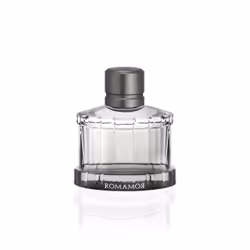 Laura Biagiotti RomamoR Uomo, Hommes, 75 ml, Flacon non réutilisable, Poivre noir, Cardamone, Muscade, Lavande, Bois de santa ...