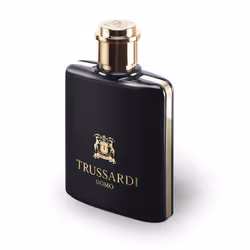 Trussardi Uomo, Hommes, 100 ml, Flacon non réutilisable, Bergamote, Galbanum, Citron, Géranium, Violet, Cuir, Musc, Patchouli