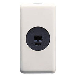 Gewiss GW20241 boitier de prise de courant Blanc