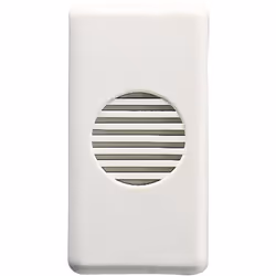 Sonnerie Système Gewiss 12V- 50 Hz 8VA 80 dBA à 1 mètre, 1 module, couleur system white. Caractéristiques : Série Système Gew ...
