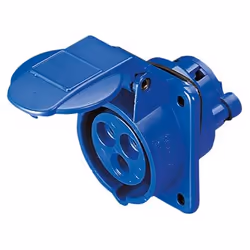 Gewiss GW62204, 2P+T, 6 h, Bleu, IP44, CE, ENEC, 230 V