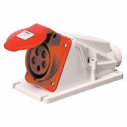 Gewiss GW62493, 3P+N+T, 6 h, Rouge, IP44, CE, ENEC, 400 V