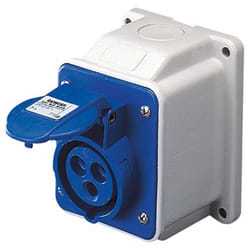 Gewiss GW62415 prise de courant Bleu