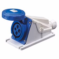 Gewiss GW62504, 3P+T, 6 h, Rouge, IP67, CE, ENEC, 400 V
