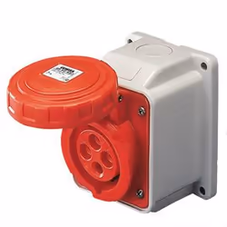 Gewiss GW62437, 2P+T, 6 h, Bleu, IP67, CE, ENEC, 230 V