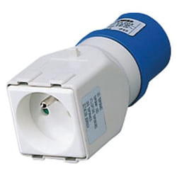 Gewiss GW64203 adaptateur prise d'alimentation Type E (FR)