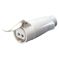 Gewiss GW62064 connecteur électrique standard 16 A 2P Droit
