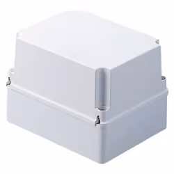 Gewiss GW44219, Gris, 4,8 cm, Couvercle à vis charnières, IP56, 300 mm, 180 mm
