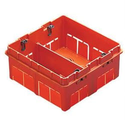 Gewiss GW24238 boitier de prise de courant Rouge
