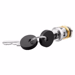 Gewiss GW40422, Verrou de boîtier électrique, Noir, Argent