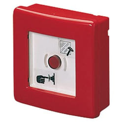 Gewiss GW42201 système de fermeture avec alarme Rouge, Blanc Verre, Métal