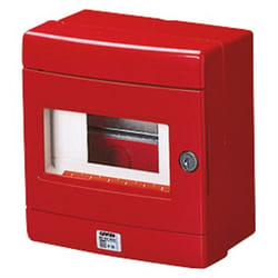 Gewiss GW42202 système de fermeture avec alarme Rouge, Blanc Verre, Métal