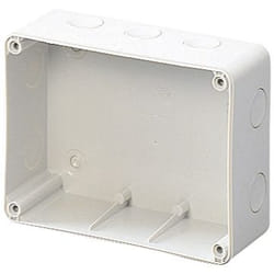 Gewiss GW66676 boitier de prise de courant Blanc