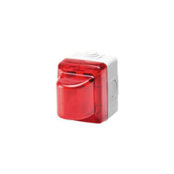 Gewiss - Voyant de Signalisation diffuseur rouge étanche en saillie GW27415