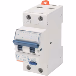 GEWISS COMPACT DIFFERENTIAL MAGNETOTHERMAL SWITCH 1P+N C16 4.5KA GW94007 L'interrupteur magnétothermique différentiel est ess ...