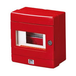 Gewiss GW42206 système de fermeture avec alarme Rouge Verre, Métal