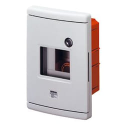Gewiss GW42231 système de fermeture avec alarme Rouge, Blanc Verre, Métal
