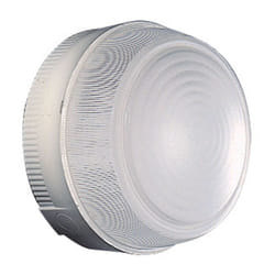 Gewiss - plafonnier rond diamètre 180mm E27 IP44 gris GW80651