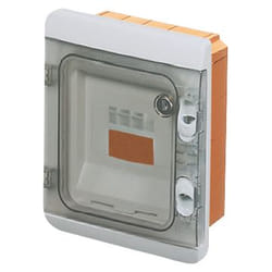 Gewiss GW48682 boitier électrique Gris, Orange