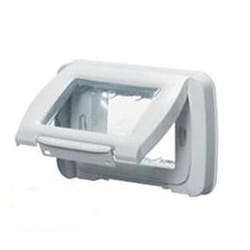 Gewiss GW22453 boitier de prise de courant Gris
