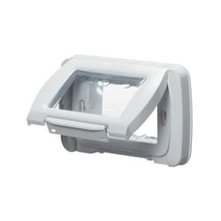 Gewiss GW22461 boitier de prise de courant Blanc