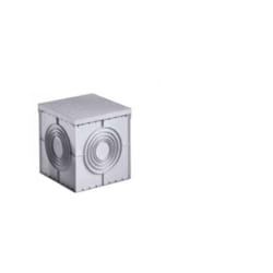 Couvercle fermé gris 300X300 Gewiss DX59710